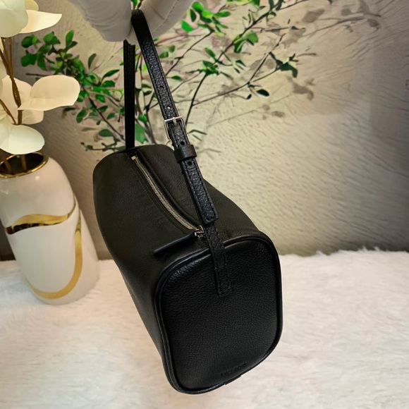 The Row Black Leather Wristlet - Picture 2 of 7